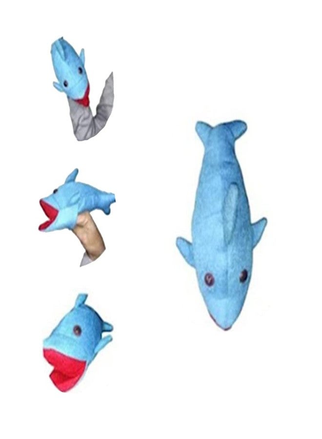 VARUSH Wild Animals & Birds Storytelling Hand Puppets/Hand Puppets for Kid's Learning Playing/Gift for Kids (Fish) - Image 2